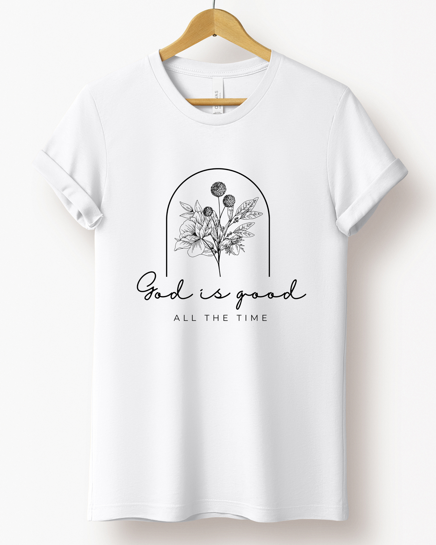 GOD IS GOOD TEE (BELLA CANVAS)